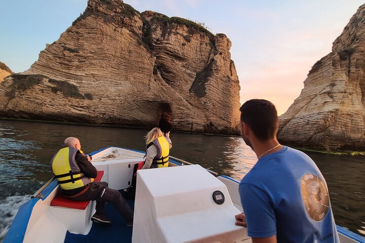 Raouche Rocks Boat Ride
