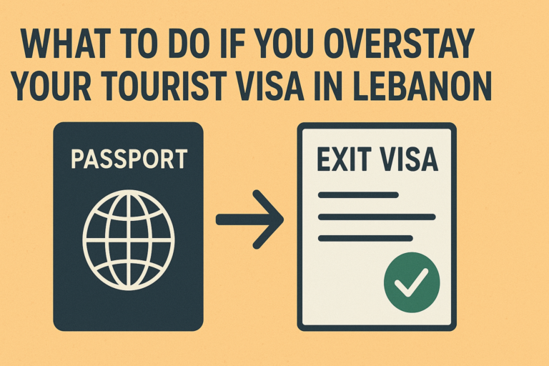 What to do if you overstay in Lebanon