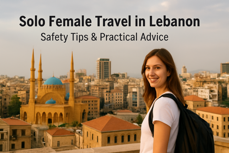 solo female travel in Lebanon