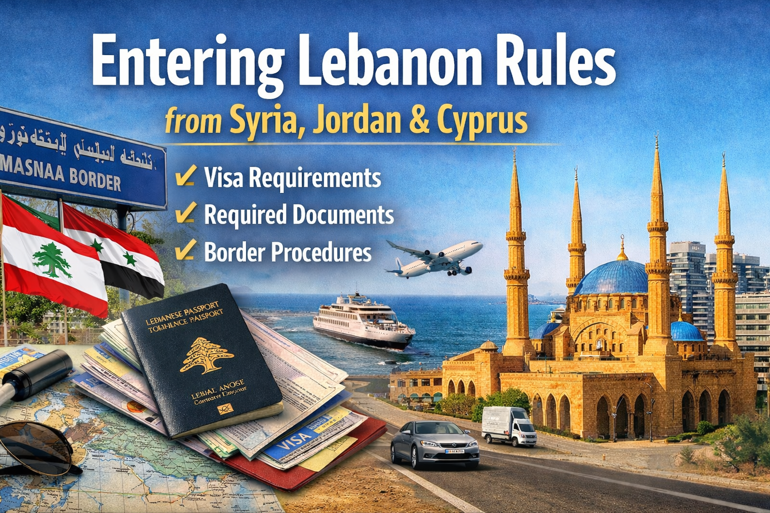 Entering Lebanon rules