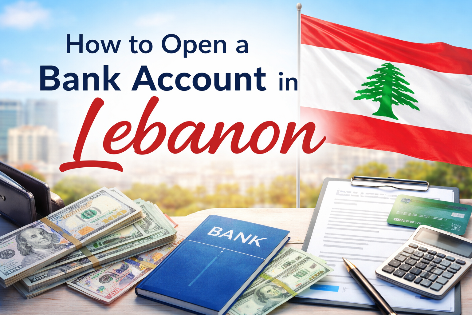 open a bank account in Lebanon