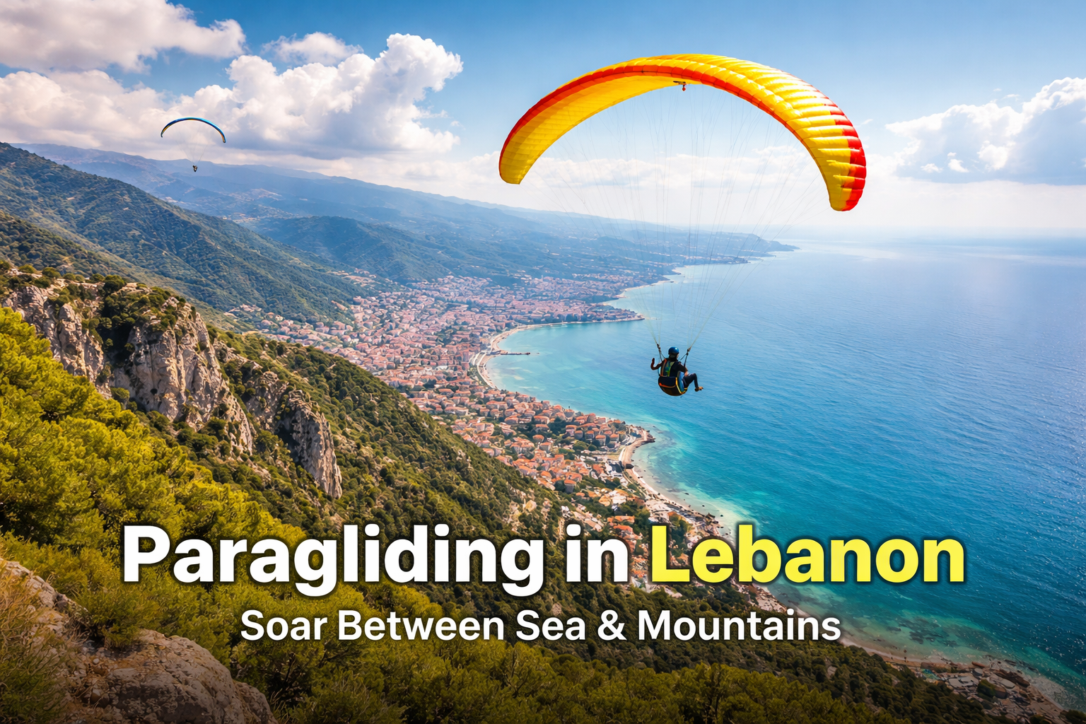 Paragliding in Lebanon