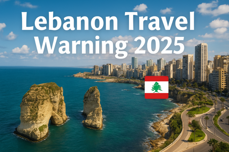 Lebanon Travel Warning 2025