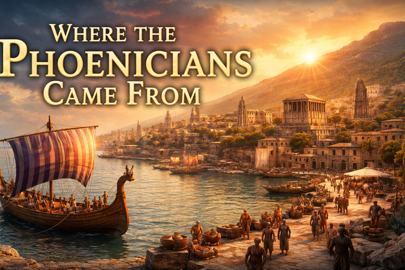 Where the Phoenicians Came From