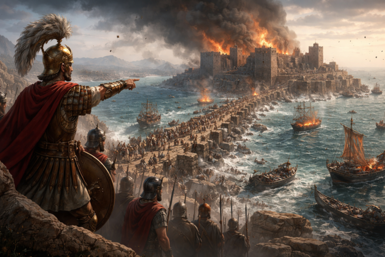 The Fall of Phoenician Cities to Alexander the Great