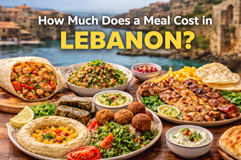 how much does a meal cost in lebanon